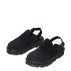 Półbuty Dr. Martens ZEBZAG MULE Black EH Suede 31657001